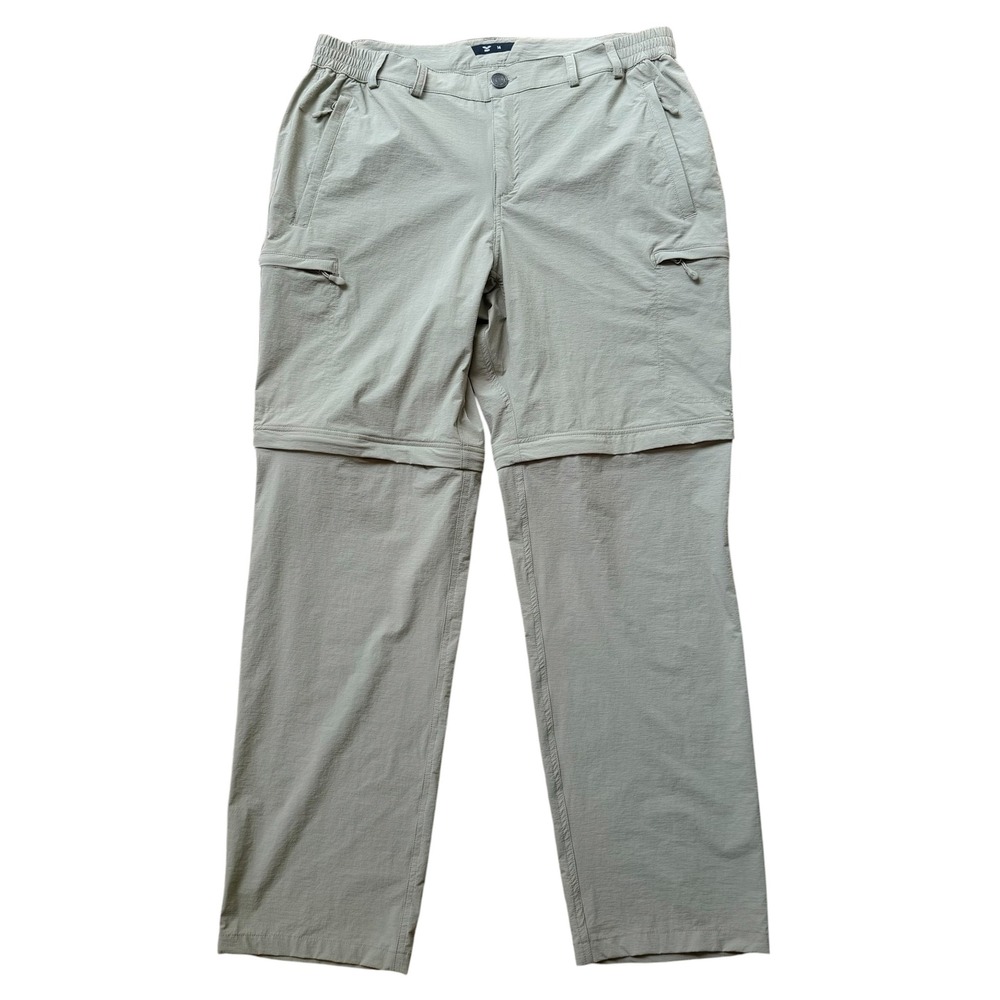 MIER Womens Convertible Hiking Pants Size 14 Sage Zip Off Cargo Trousers